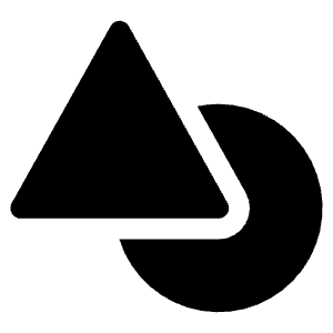 Shapes Icon from Ionic Filled Set