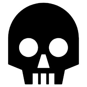 Skull Sharp Icon from Ionic Sharp Set