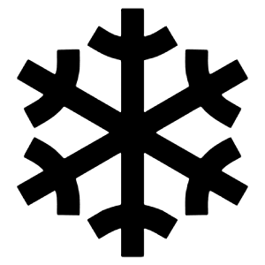Snow Sharp Icon from Ionic Sharp Set