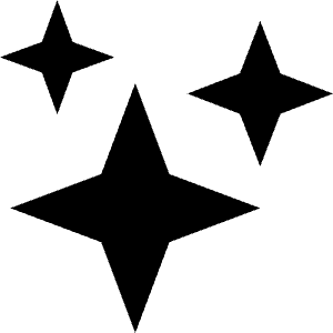 Sparkles Sharp Icon from Ionic Sharp Set