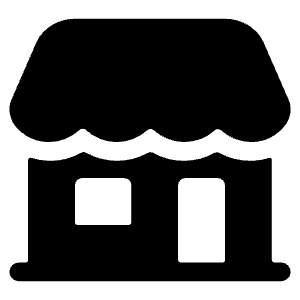 Storefront Icon from Ionic Filled Set