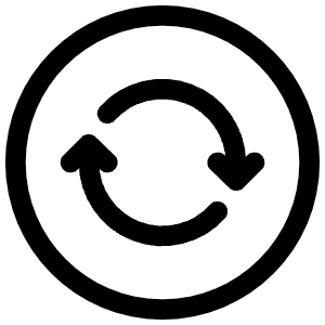 Sync Circle Outline Icon from Ionic Outline Set