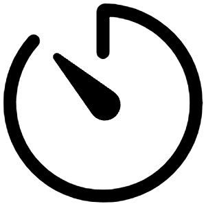 Timer Outline Icon from Ionic Outline Set