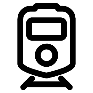 Train Outline Icon from Ionic Outline Set