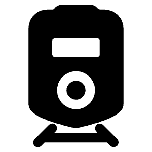 Train Icon from Ionic Filled Set