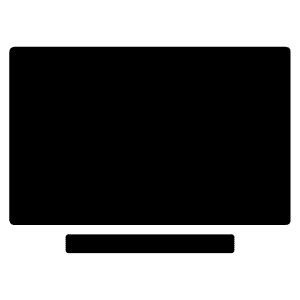 Tv Sharp Icon from Ionic Sharp Set