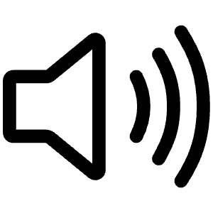 Volume High Outline Icon from Ionic Outline Set