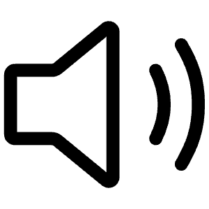 Volume Medium Outline Icon from Ionic Outline Set