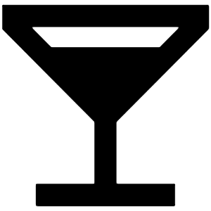 Wine Sharp Icon from Ionic Sharp Set