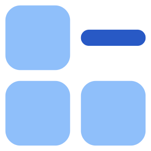Application Remove Subtract Icon from Core Flat Set