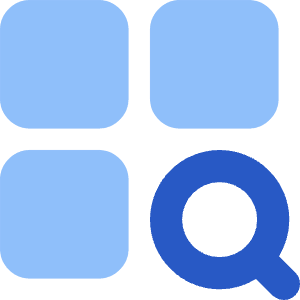 Application Search Icon from Core Flat Set