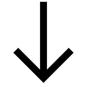 Arrow Down Icon from Atlas Line Set