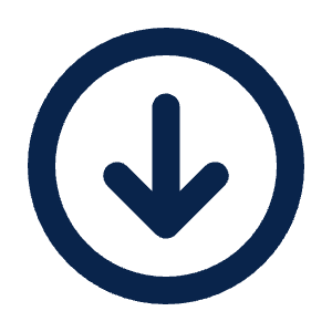 Arrow Down Circle Line Icon from Mingcute Line Set