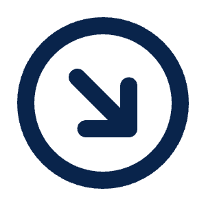 Arrow Right Down Circle Line Icon from Mingcute Line Set