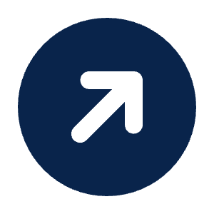 Arrow Right Up Circle Fill Icon from Mingcute Fill Set