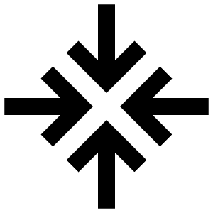 Arrow Zoom Out Icon from Atlas Line Set