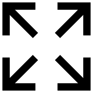 Arrows Corners Move Icon from Atlas Line Set