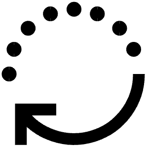 Arrows Dots Rotate Icon from Atlas Line Set