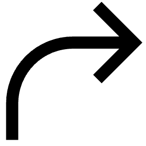 Curve Arrow Right Icon from Atlas Line Set