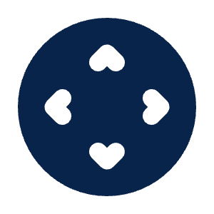 Direction Arrow Fill Icon from Mingcute Fill Set