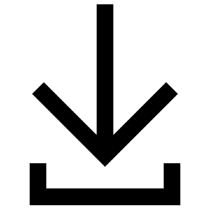 Download Arrow Down Icon from Atlas Line Set