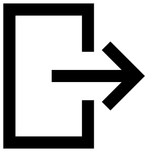Export Arrow Right Icon from Atlas Line Set