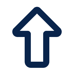 Large Arrow Up Line Icon from Mingcute Line Set