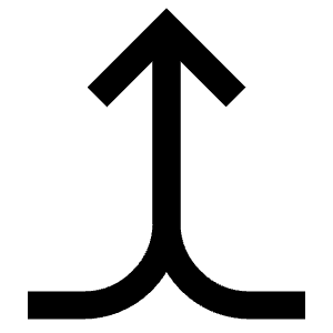 Meeting Arrow Up Icon from Atlas Line Set