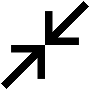Meeting Arrows Icon from Atlas Line Set