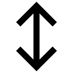 Move Up Down Arrows Icon from Atlas Line Set