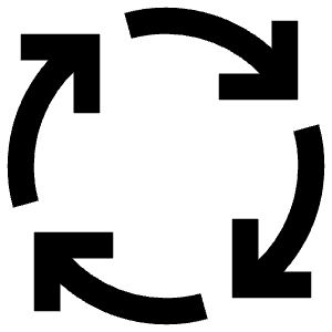 Round Arrows Icon from Atlas Line Set