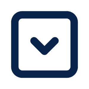 Square Arrow Down Line Icon from Mingcute Line Set