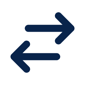 Transfer 3 Line Icon from Mingcute Line Set