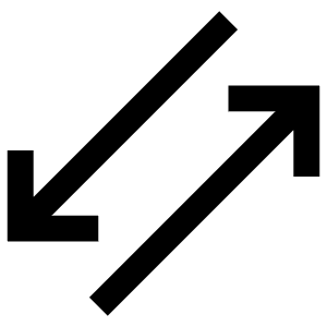 Transfer Arrows Right Icon from Atlas Line Set