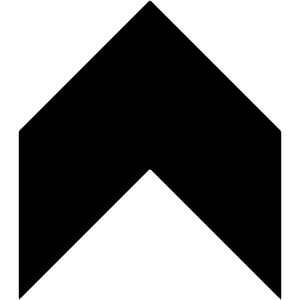 Up Chevron Icon from Block – Free Set