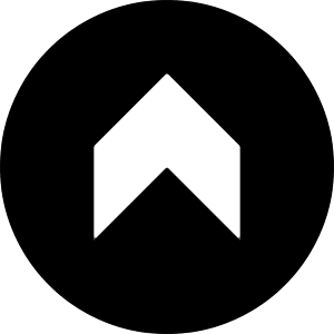 Up Chevron Circle Icon from Block – Free Set