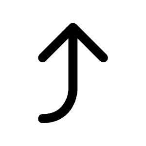 Arrow To Top Left Icon from Solar Bold Set