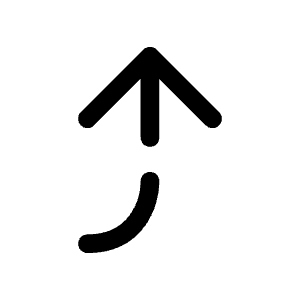 Arrow To Top Left Icon from Solar Broken Set