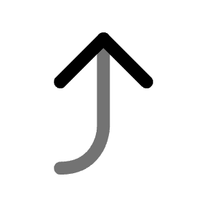 Arrow To Top Left Icon from Solar Line Duotone Set