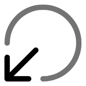 Circle Bottom Down Icon from Solar Line Duotone Set