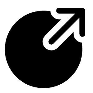 Circle Top Up Icon from Solar Bold Set