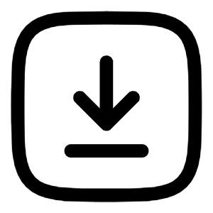 Download Square Icon from Solar Linear Set
