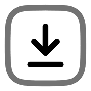 Download Square Icon from Solar Line Duotone Set