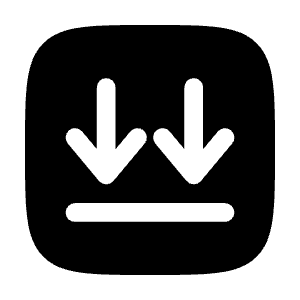 Download Twice Square Icon from Solar Bold Set