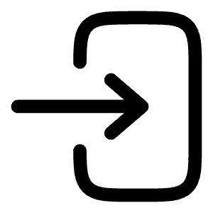 Login 2 Icon from Solar Linear Set