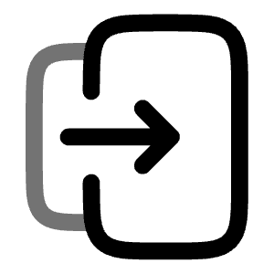 Login 4 Icon from Solar Line Duotone Set