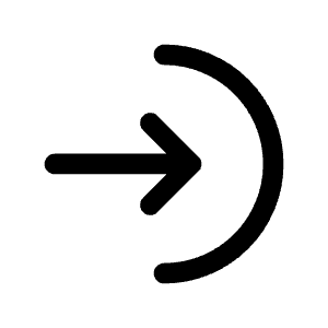 Login Icon from Solar Linear Set