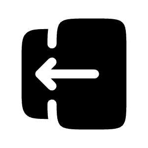 Logout 3 Icon from Solar Bold Set