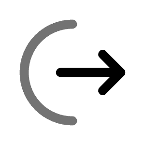 Logout Icon from Solar Line Duotone Set