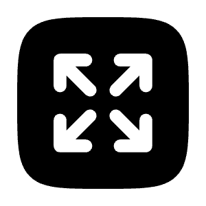Maximize Square 2 Icon from Solar Bold Set